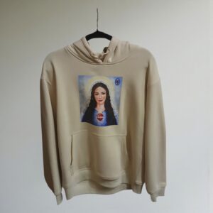 Bluza z kapturem - beż