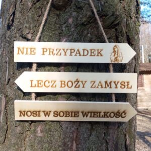 Drabinka ze Słowem w sklejce