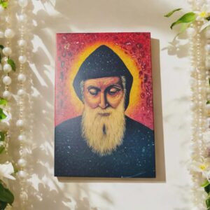Obraz św. Szarbela Makhloufa, maronickiego mnicha