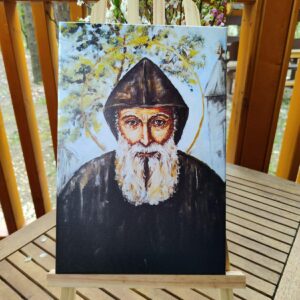Obraz św. Szarbela Makhloufa, maronickiego mnicha