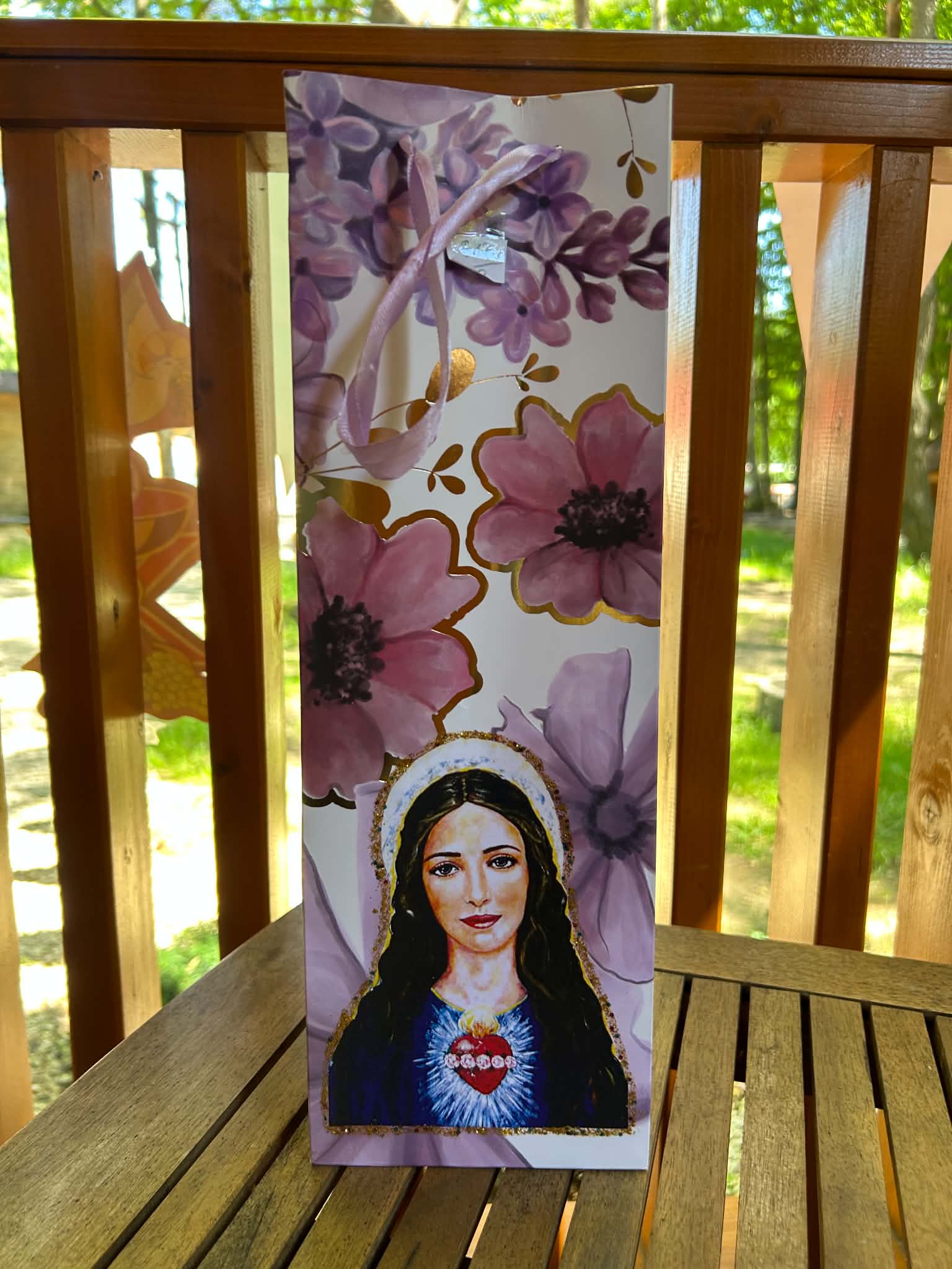 Wysoka Torebka „Niepokalane Serce Maryi” (Jasna